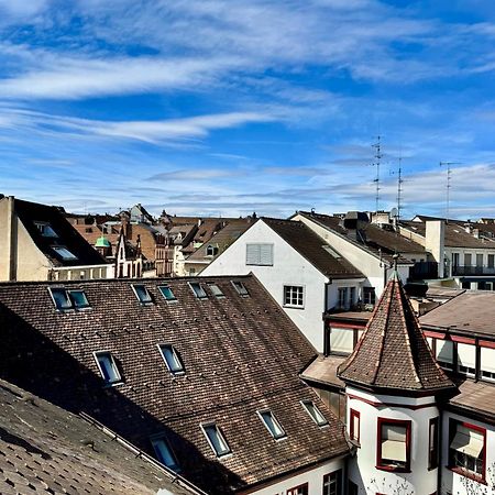 City Center Rooftop Balcony-Studio At Town Hall Basel Eksteriør bilde